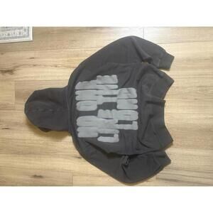 Black Hoodie with 'No One Like The Lord' Graphic Print